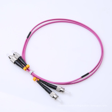 The Fine Quality FC to ST APC/UPC Duplex Multimode Fiber Optic Patch Cord Cable